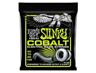Ernie Ball Regular Slinky Cobalt Bass Strings (50-105)