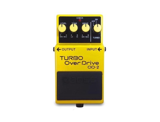 Boss OD-2 Turbo OverDrive - ranked #50 in Overdrive Pedals 