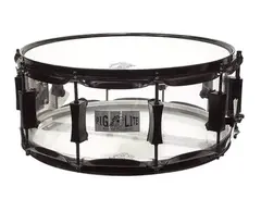 Pork Pie Acrylic Clear Piglite Snare Drum 14" main image