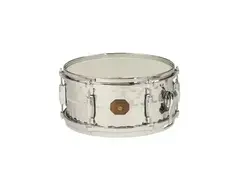 Gretsch 6x13“ Hammered Chrome over Brass Snare Drum