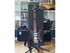 Invasion Black H-S-S Prototype Electric Guitar main image