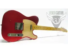 Nash Guitars Tele Model T 52 Relic Aged Amazing Red Sparkle Nitro w HSC