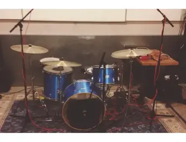 Aria 70's 4 piece blue kit