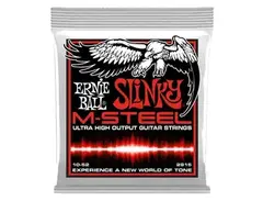 Ernie Ball Skinny Top Heavy Bottom M-Steel Slinky Guitar Strings (10-52)