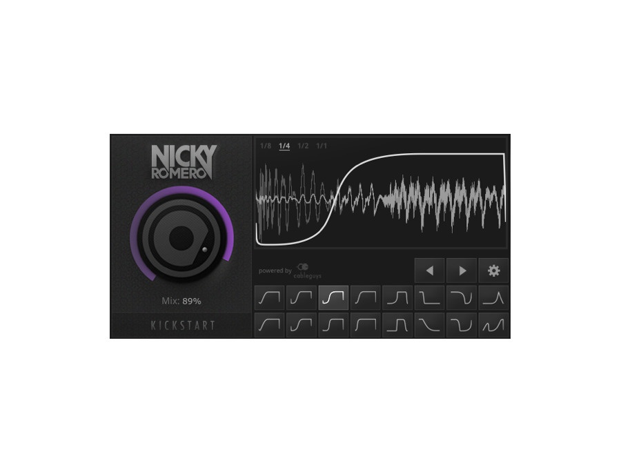 Nicky Romero Kickstart Sidechain Compression Plugin (VST, AU) | Equipboard®