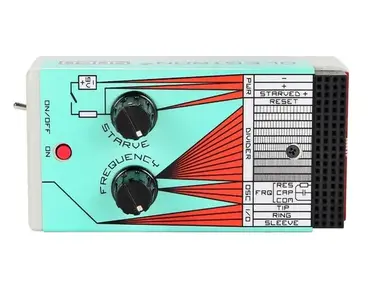 Olegtron 4060 Oscillator Divider + 7 Bit Saw - with Component Patchable Breadboard