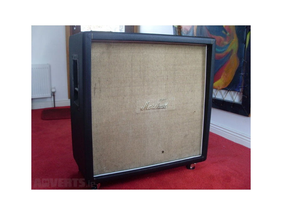 J D Simo S 1969 Marshall Basketweave 4x12 Cabinet Equipboard