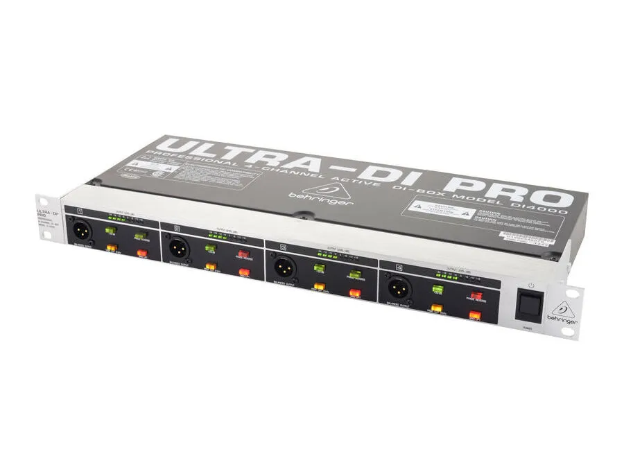Behringer DI4000 - What To Know & Where To Buy | Equipboard