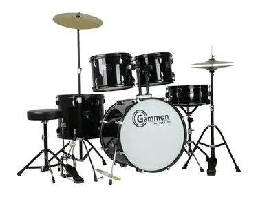Gammon Percussion 5 Piece Drum Set