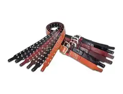 Red Monkey Double Eyelet Guitar Strap