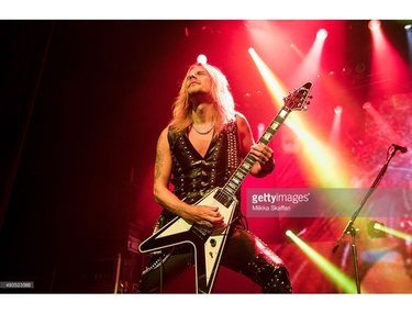 Red Monkey Richie Faulkner Custom Shop Guitar Strap