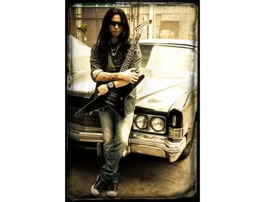 Red Monkey Gus G Custom Shop Guitar Strap