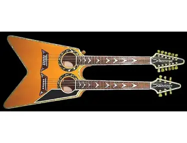 Dommenget Vee Acoustic Double Neck