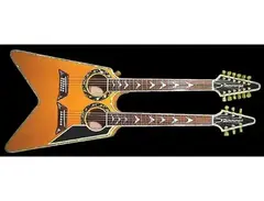 Dommenget Vee Acoustic Double Neck main image