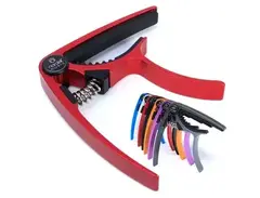 Nordell 'Pro Trigger' Guitar Capo Red main image