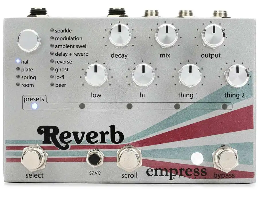 Empress Effects Reverb - What To Know & Where To Buy | Equipboard