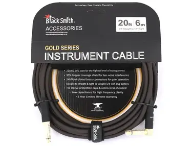 BlackSmith Gold Series Instrument Cable ICG-002SR