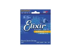 Elixir Light Top/Heavy Bottom Nanoweb Electric Guitar Strings