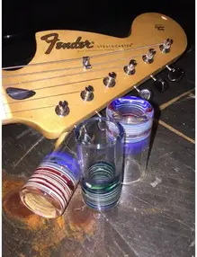Silica Sound hand blown glass guitar slides