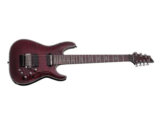 A guitar with a sustainer