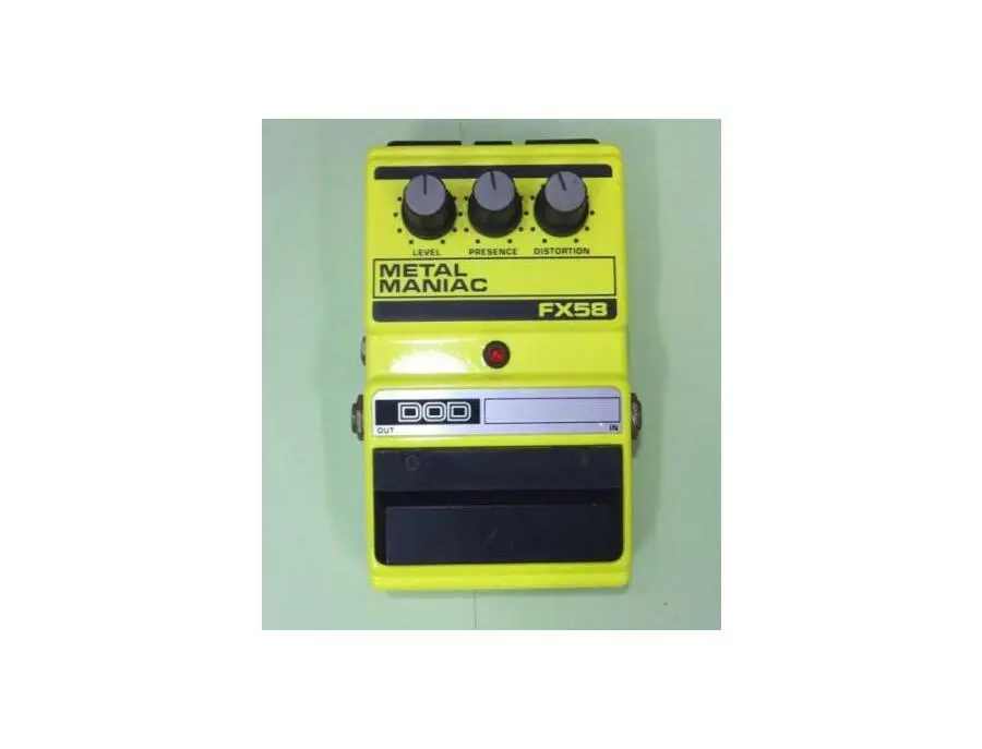 DOD FX58 Metal Maniac - What To Know & Where To Buy | Equipboard DOD FX58 Metal Maniac - What To Know & Where To Buy | Equipboard