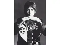 Denny Laine's psychedelic Rickenbacker 370