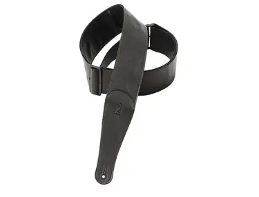 Levy's Leathers M7GG3-BLK Garment Leather Guitar Strap,Black