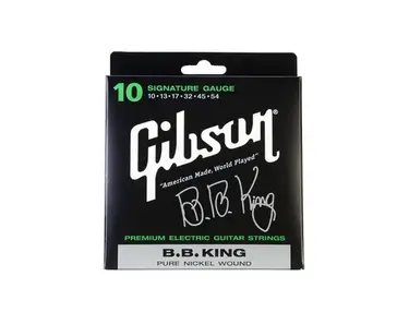 Gibson B.B. King Signature Electric Guitar Strings .010-.054 GIGBBS