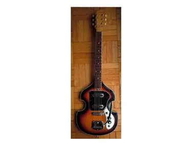 Teisco 1968 Kawai Violin Shaped Guitar