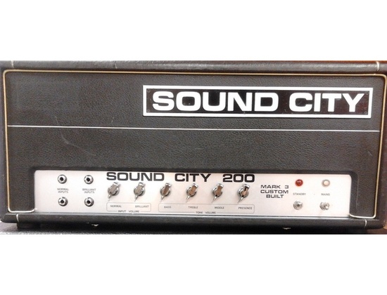 Sound City 200 Amplifier Head Reviews Prices Equipboard