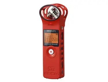 Zoom H1 Handy Recorder Red