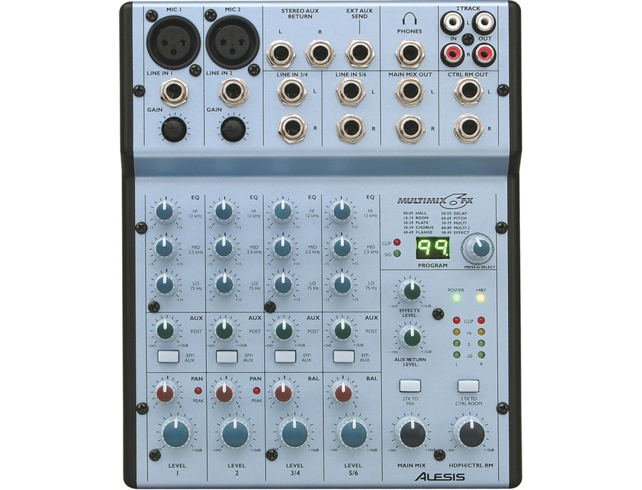 Alesis MultiMix 6 Fx - What To Know & Where To Buy | Equipboard Alesis MultiMix 6 Fx - What To Know & Where To Buy | Equipboard