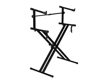 Double tier X-style Generic Keyboard Stand