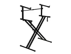 Double tier X-style Generic Keyboard Stand