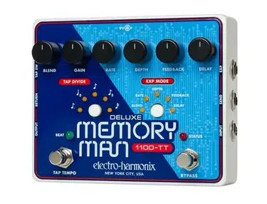 Electro-Harmonix Deluxe Memory Man with Tap Tempo - What To Electro-Harmonix Deluxe Memory Man with Tap Tempo - What To