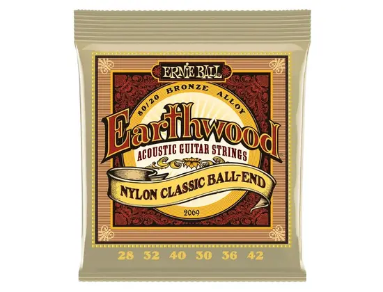 Ernie Ball Earthwood Folk Nylon