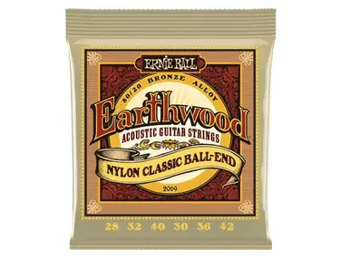 Ernie Ball Earthwood Folk Nylon