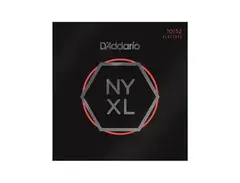 D'Addario NYXL1052 Nickel Wound Electric Guitar Strings, Light Top / Heavy Bottom, 10-52