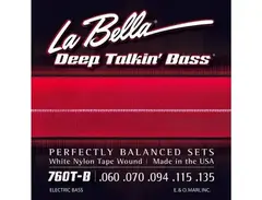 La Bella 760T White Nylon Tape main image
