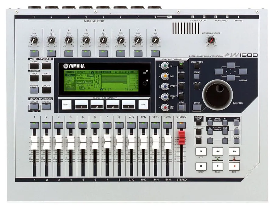 Yamaha AW1600 — Multitrack Recorder | Equipboard Yamaha AW1600 — Multitrack Recorder | Equipboard