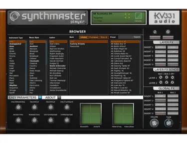 KV311 Audio SynthMaster Player