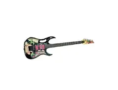 Ibanez Steve Vai JEM77FP Signature Guitar - Floral Fabric Print