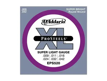 D'Addario EPS520 ProSteels, 9-42