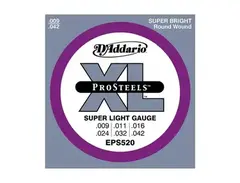 D'Addario EPS520 ProSteels, 9-42
