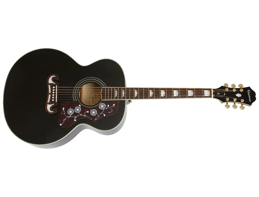 Epiphone EJ-200 Black - What To Know & Where To Buy | Equipboard