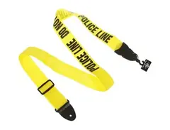 LM Guitar Strap Police Line