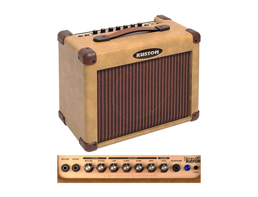 Kustom Sienna 16 Acoustic Guitar Combo Amp Reviews &amp; Prices | Equipboard®