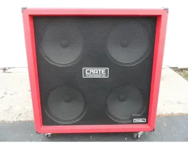 Crate BV412RVR Red Voodoo 4x12 Amp Cabinet