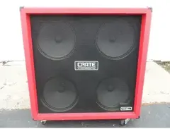 Crate BV412RVR Red Voodoo 4x12 Amp Cabinet