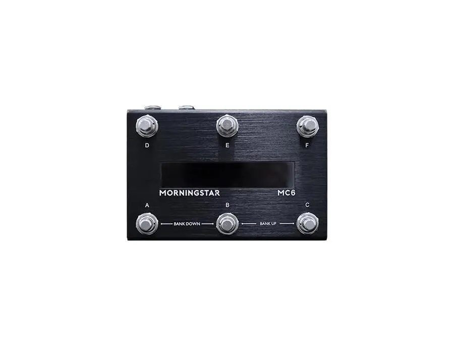 Morningstar Engineering Morningstar MC6 Midi Foot Controller Morningstar Engineering Morningstar MC6 Midi Foot Controller